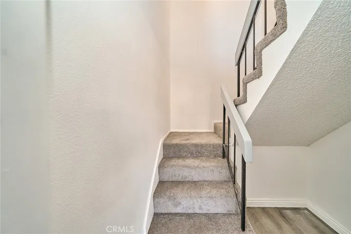 Stairs to 2nd floor livingroom