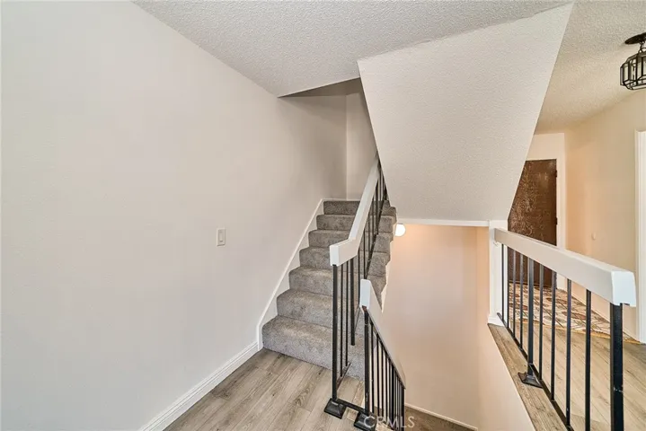 Stairs to third floor
