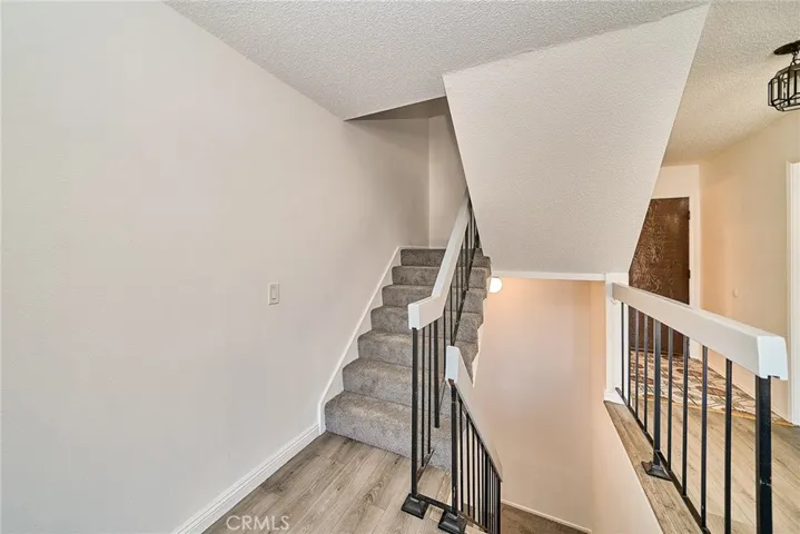 Stairs to third floor