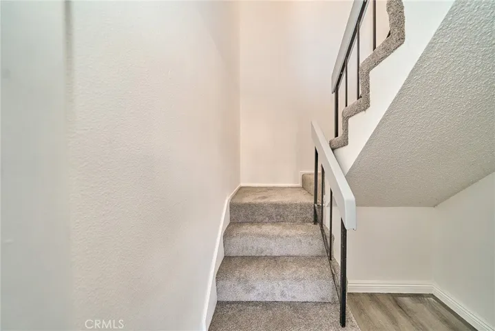 Stairs to 2nd floor livingroom