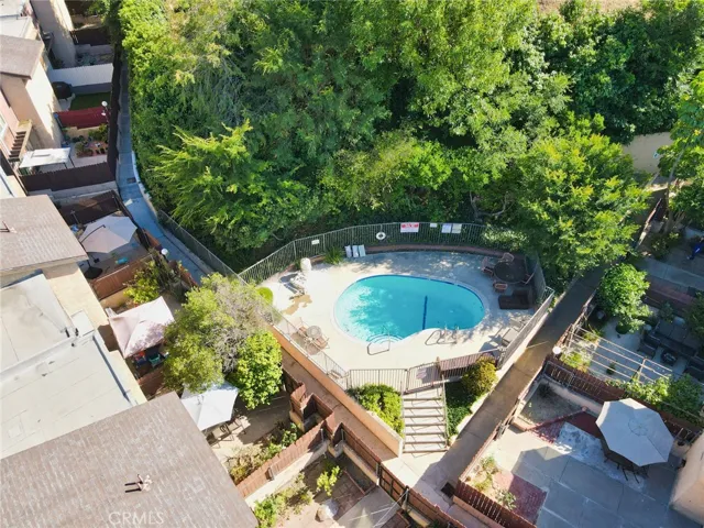 Community Pool – Aerial View
