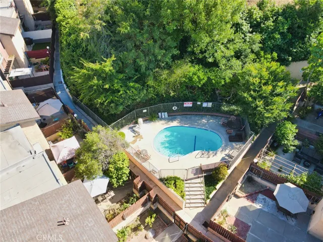 Community Pool – Aerial View