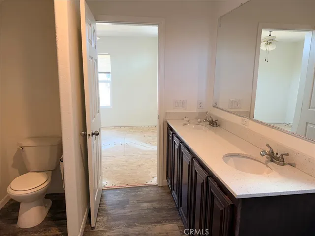 View from the shower area in the master bath