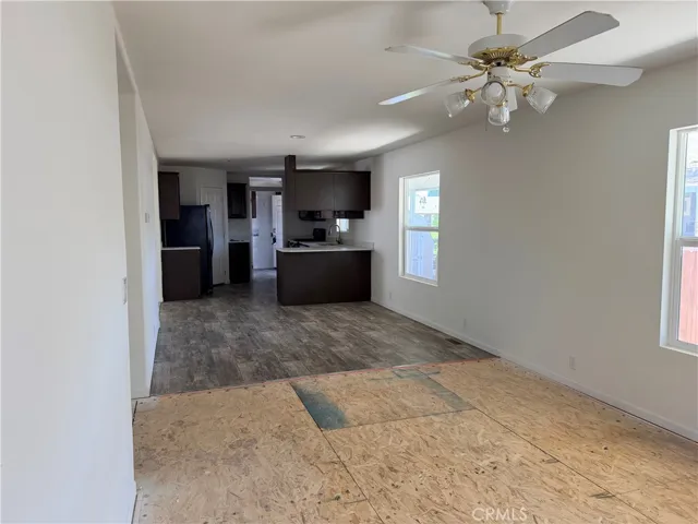 Shot from the front of Living room