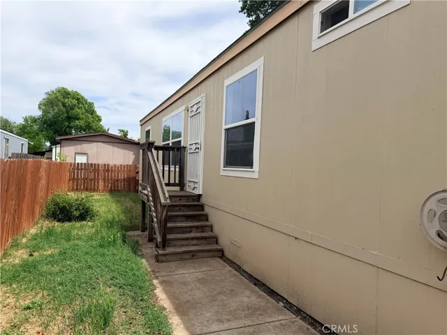 Front porch of home