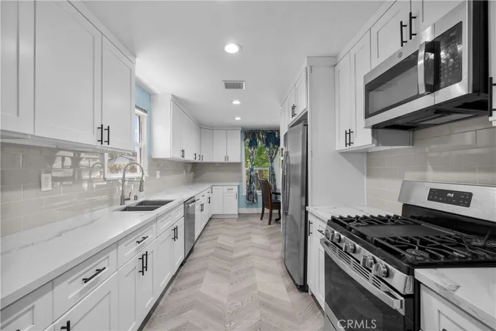 Stainless steel appliances