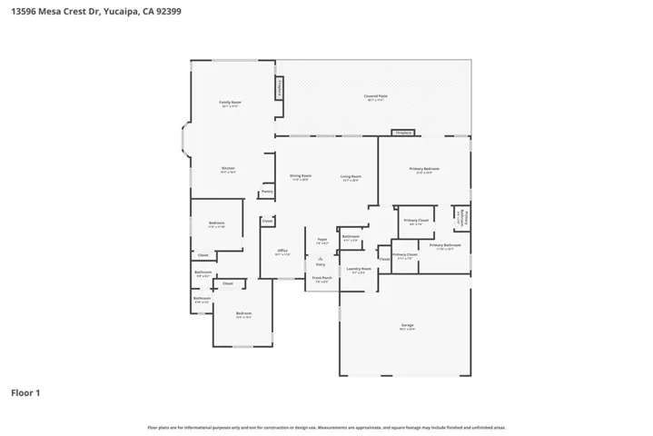 13596 Mesa Crest Drive, Yucaipa, California 92399