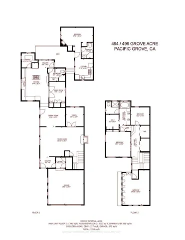494 Grove Acre Avenue, Pacific Grove, California 93950