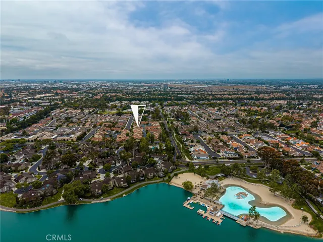 Aerial view showing location