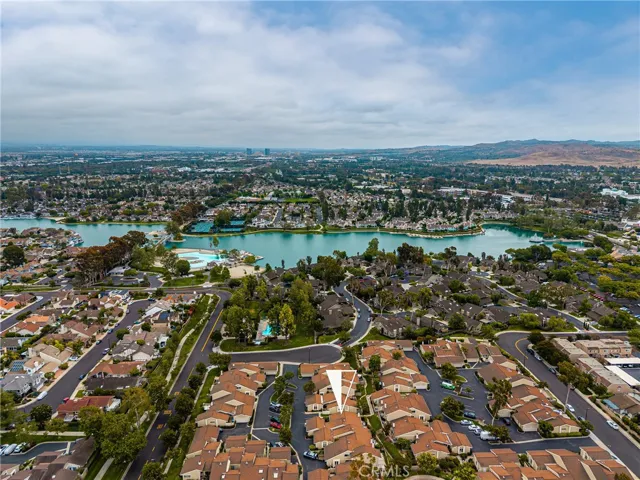 Aerial view showing location