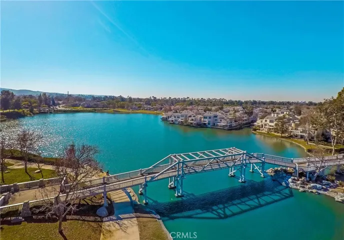 One of 2 lakes in Woodbridge
