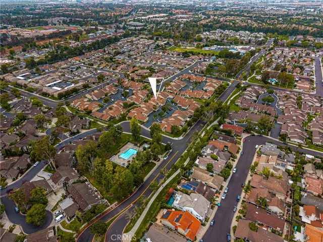 Aerial view showing location