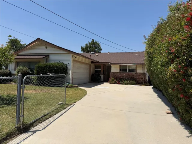 Front of home.