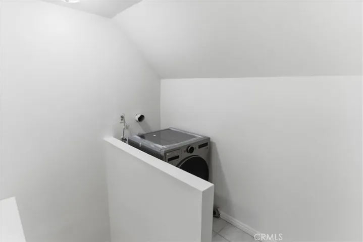 Laundry area on third floor