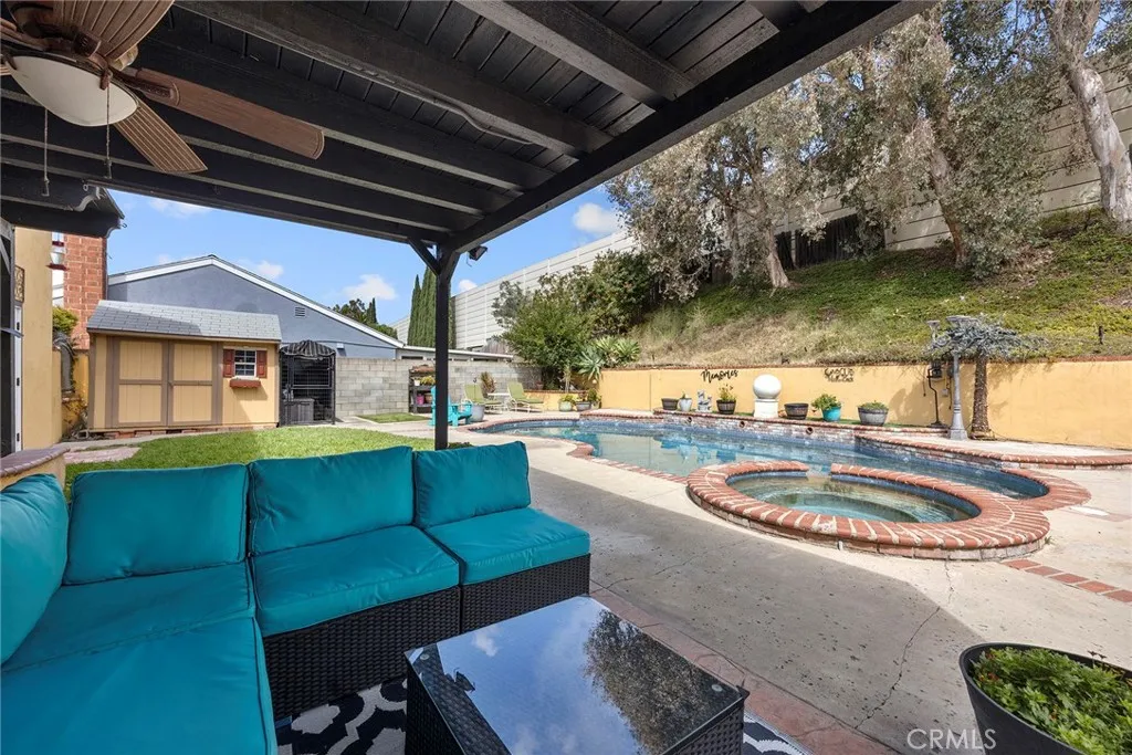 Another view of backyard.