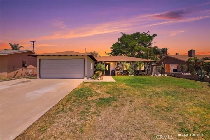 Front of home at Twilight