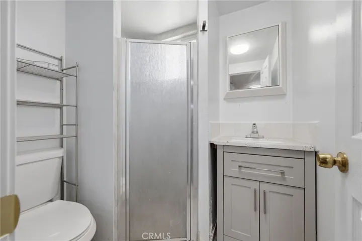 Additional bathroom within the converted bonus space, offering convenience and functionality for extended living.