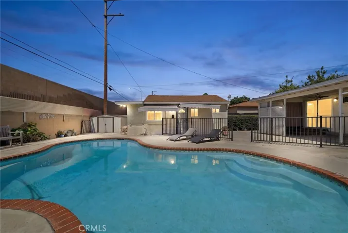 Resort-style pool offering the perfect setting for relaxation, entertaining, and outdoor enjoyment.