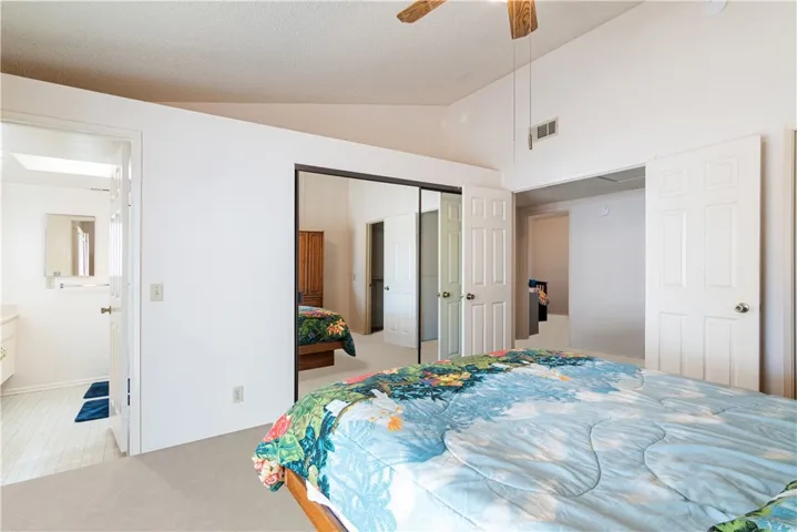 Virtually staged with new beige carpet- seller willing to give a credit for new flooring.
