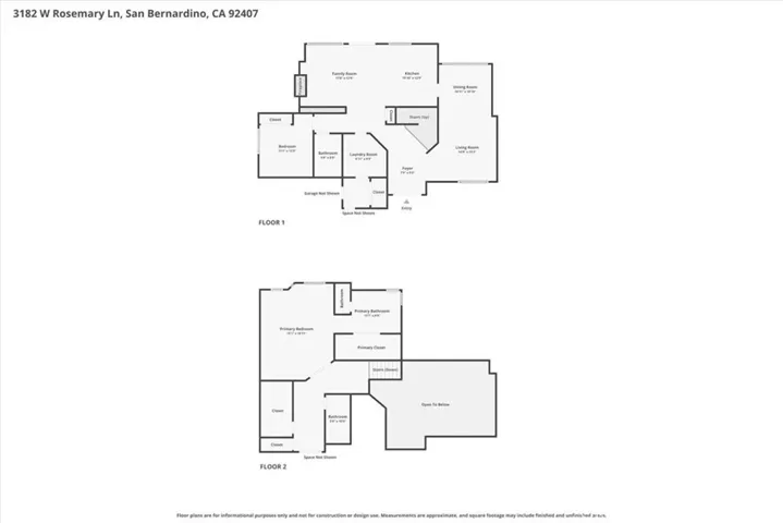 Floor plan for home.
