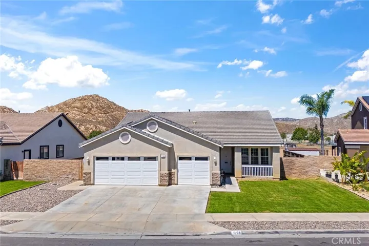 Rock landscaping