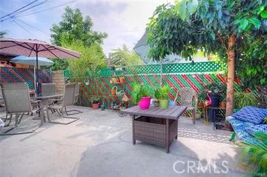 Actual Private Patio design.