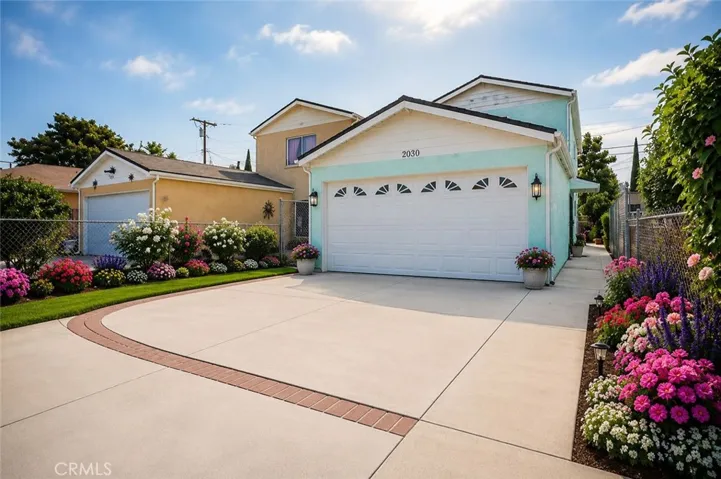 This image was digitally enhanced to show how a little TLC can change the look of your new home