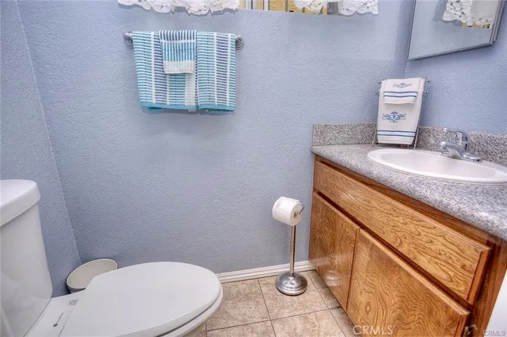 Actual restroom in Living Room downstairs