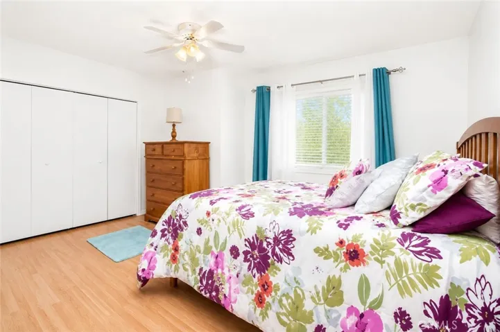 This image has been digitally enhanced to illustrate how look and feel can change with new floor and pait.