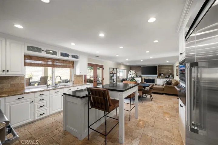 Open-concept kitchen and living space designed for effortless entertaining