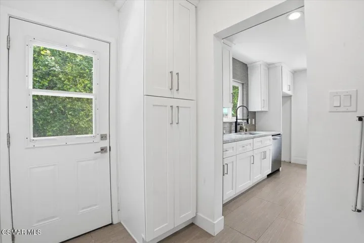 Laundry Room & Kitchen View