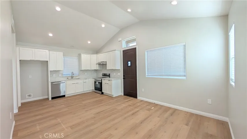 ADU kitchen/living room