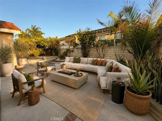 Virtually Staged Backyard