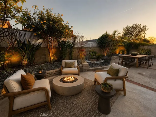 Virtually Staged Backyard