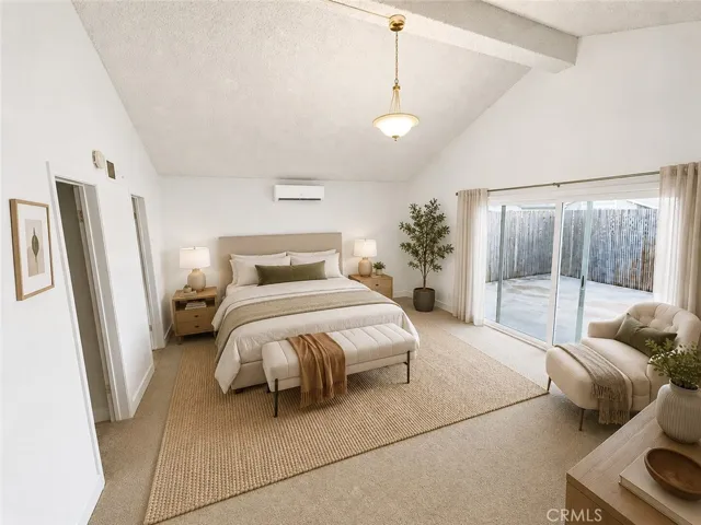 Virtually Staged Primary Bedroom