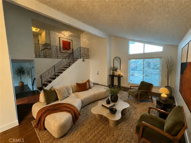 Virtually Staged Living Room