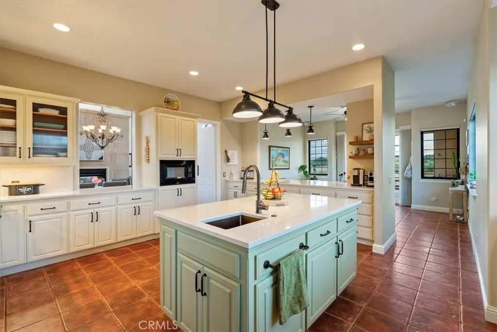 ...incredible storage capacity and prep areas.