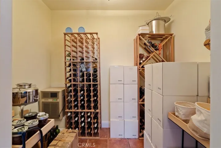 ...temperature-controlled wine cellar...