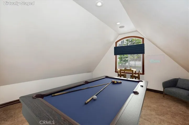 Bedroom #4 Virtually Staged as a game room. Could be an office, kids play room, exercise room, craft room?