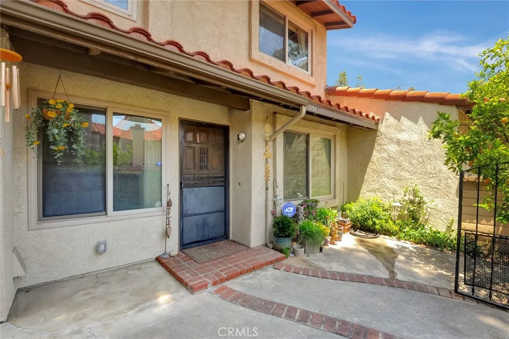 Entry and Front Patio