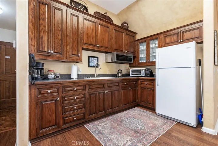Kitchen facilities.