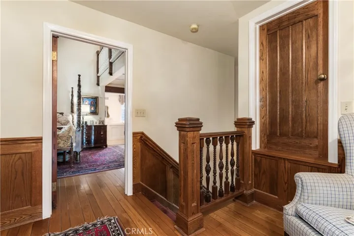 Wonderful wood-work gives a warm feel to this home.