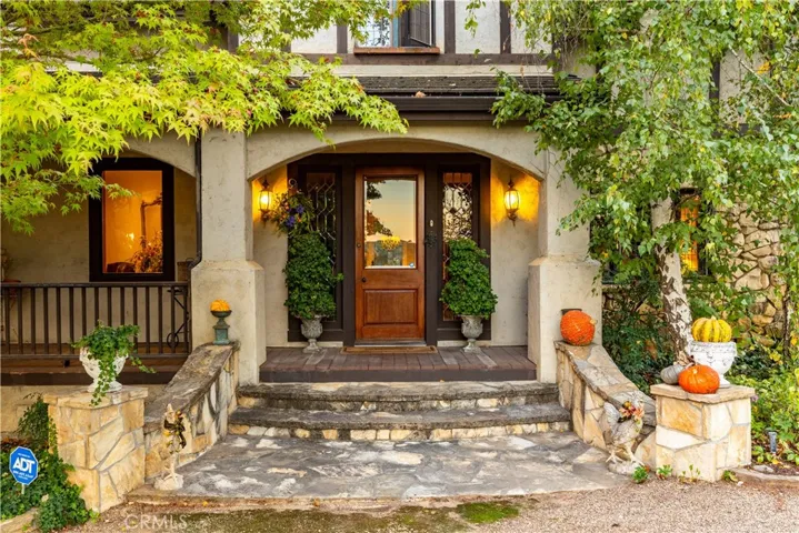 Welcoming entry.