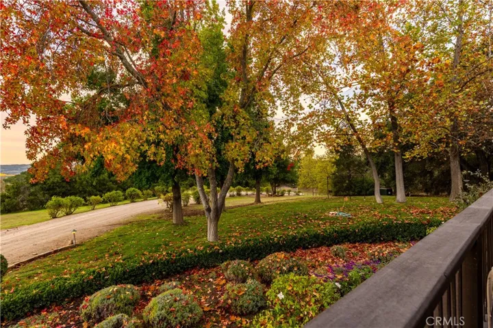 This property has so many peaceful settings.