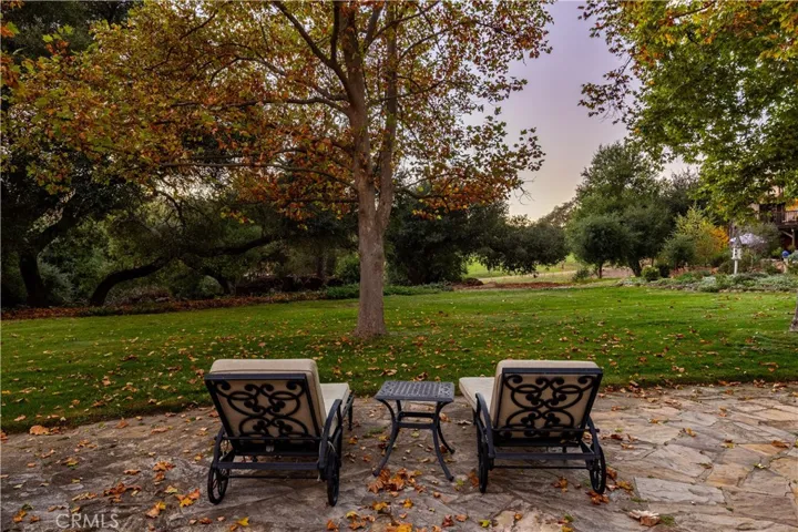 Enjoy the mornings or evenings from many of the seating areas.