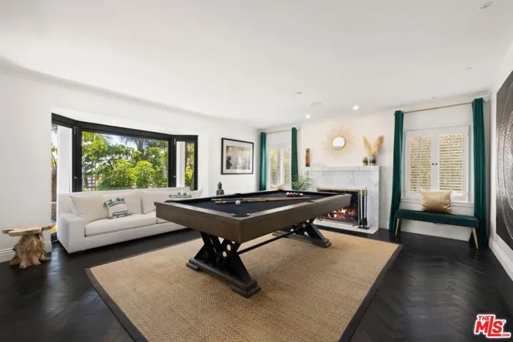 Living Room/Pool Table area