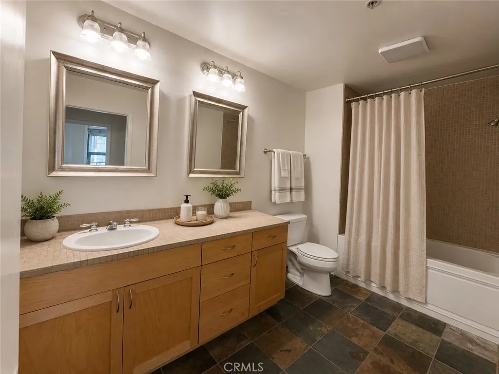 Virtually Staged Bathroom