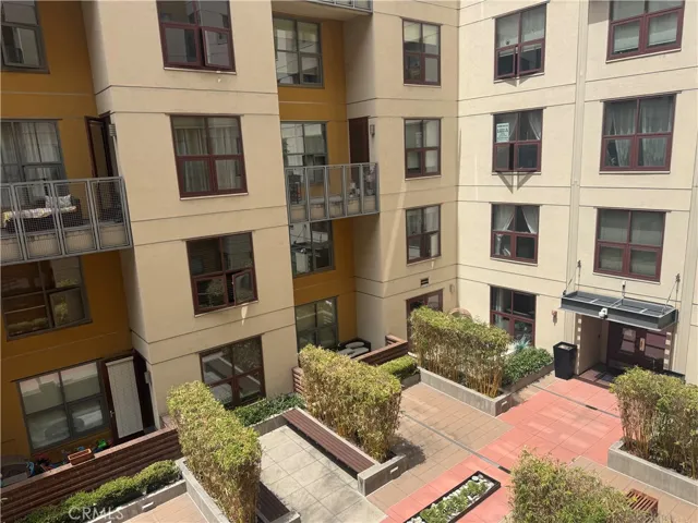 Balcony View Overlooking Zen Garden