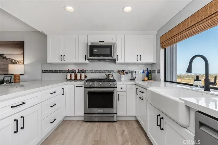 Attention to detail in this highly upgraded kitchen.