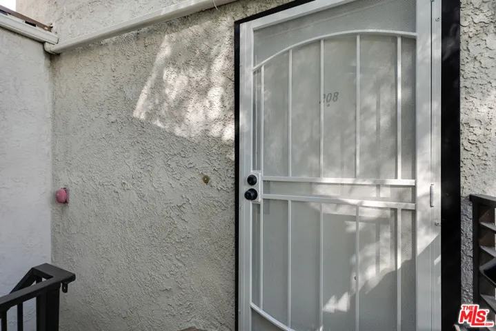front door of unit